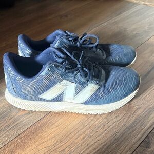 New Balance Navy Blue turf shoes